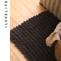 Chenille entrance mat door mat water absorbent quick-drying mat toilet door non-slip mat home bedroom foot mat