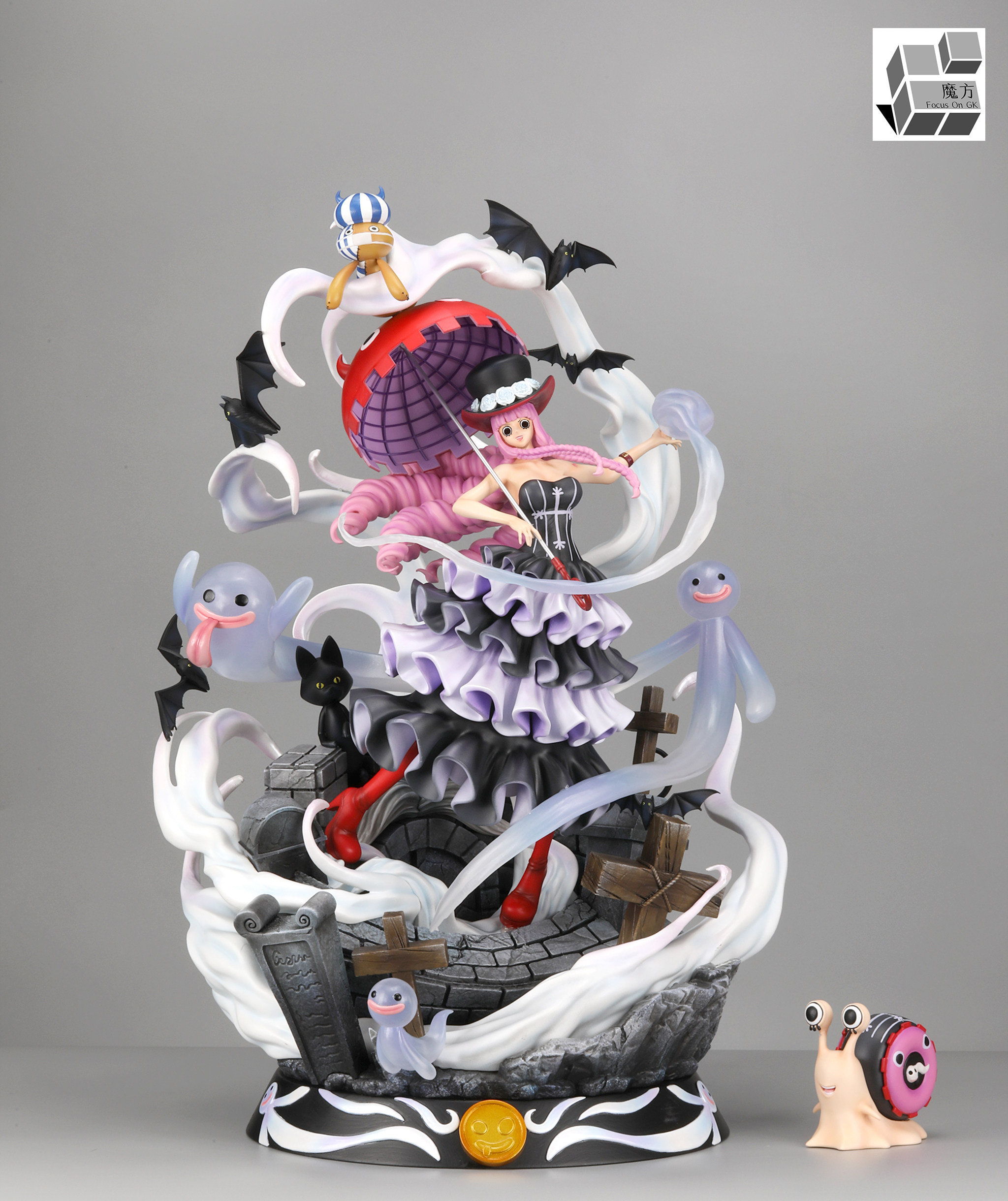 【dj】魔方工作室 海贼王 佩罗娜手办gk树脂雕像 限量接单