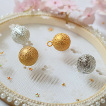 Hand bow ball bells DIY jewelry accessories Water tone bells Hollow bells