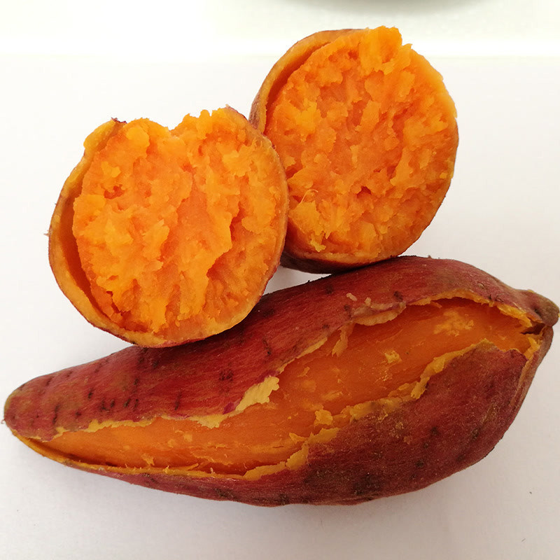 福建六鳌沙地农家新鲜小红薯富硒红心甜地瓜番蜜薯5斤19包邮促销_7折