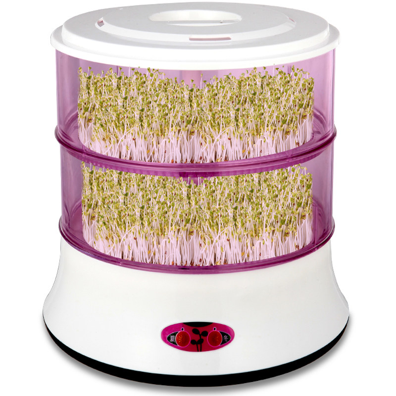 艾仕玛(asma)豆芽机s08全自动智能家用大容量豆苗机