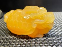 Golden Frozen Stone Mouse Handlebar Piece Shoushan Stone Flower Pit Lao Stone Seal Pendulum for Daiyo Number of Money