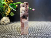 Laotian stone crystal permafrost seal zodiac seal lettering seal engraving hand lettering elegant green shoushan stone