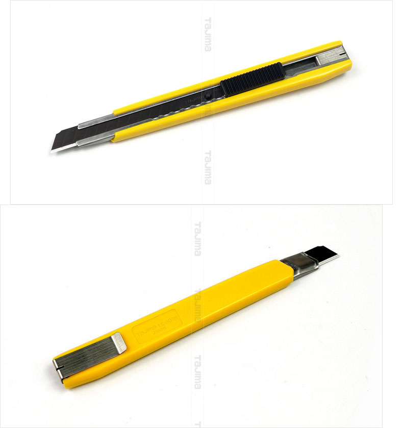 tajima/田岛lc303b美工刀日本小号裁纸刀壁纸刀滑动顺畅专业耐用