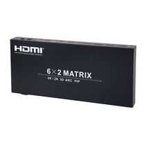 hdmi matrix 6 in 2 out hdmi matrix switcher HD hdmi matrix 6X1 switcher