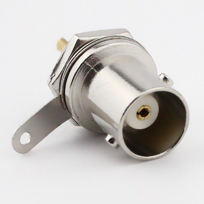 bnc座 q9母头 50ky 示波器插座 bnc母座/可配bnc测试线面板连接器