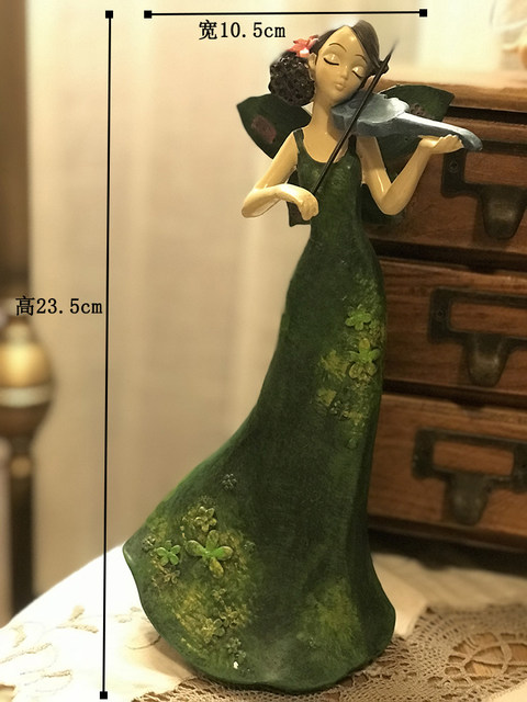 Lyre girl angel home garden balcony kindergarten decoration succulent flower stand gardening groceries wings fairy Lyre girl angel home garden balcony kindergarten decoration succulent flower stand gardening groceries wings fairy