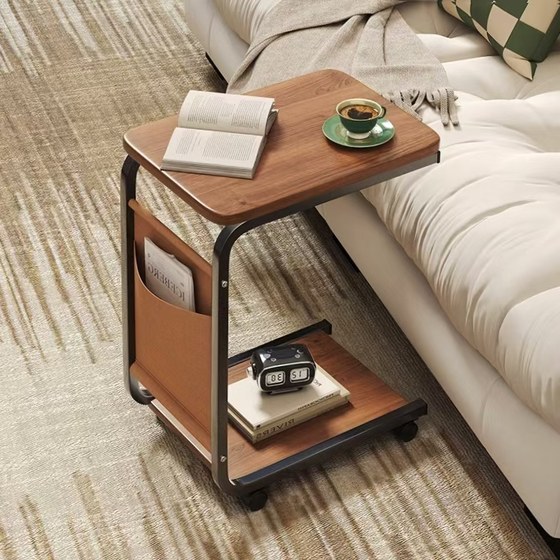 Sofa pulley side movable living room small coffee table mini corner several household bedroom bedside table storage rack table
Sofa pulley side movable living room small coffee table mini corner several household bedroom bedside table storage rack table