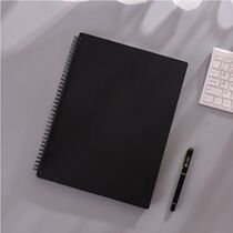 a4 can be modified non-reflective score clip a3 piano score clip guitar folder music score book Black