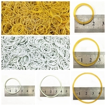 High quality Vietnam imported rubber band cowhide rib strapping rubber ring White yellow 2CM 3CM 4CM