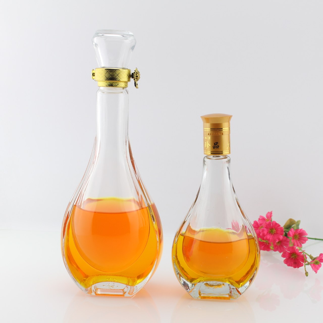 批发500ml玻璃酒瓶子 白酒瓶 泡酒瓶 红酒瓶 药酒瓶空玻璃酒瓶子