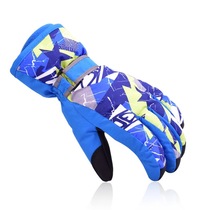Childrens ski gloves for men and women windproof and waterproof ski gear Warm Riding Gloves Mountaineering and Parenting Gloves