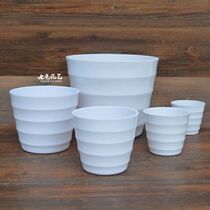 Environmentally friendly creative resin plastic flowerpot balcony planting vegetables fleshy green rosea gardening household planting pots increased thickening