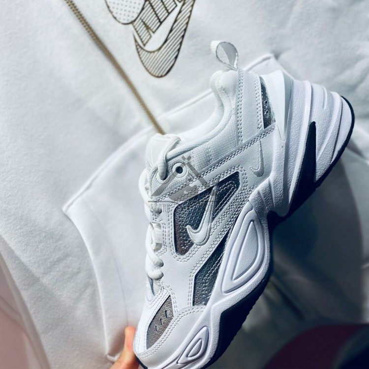 nike耐克m2ktekno白银复古女子运动休闲潮流老爹鞋cj9583100
