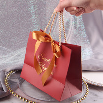 2020 new wedding candy box tote bag candy bag return gift bag hand gift wedding candy gift box paper empty box