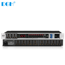 DGH Professional 8-way power sequencer 10-way controller socket sequence manager independent control with filtering