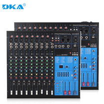 DKA professional 8 12-way KTV wedding conference stage performance mixer with USB Bluetooth 99 kinds of digital effects