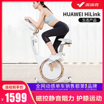 Huawei intelligent Merrick vertical exercise bike Spinning bike Sports bicycle Bicycle Home fitness equipment
