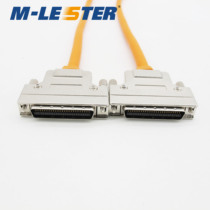 Mengleist SCSI HPCN type 50-core revolution public iron shell screw for needle connection line spacing 1 27mm