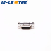 Meng Leitsut MCR26FL-90 SCSI26 female head bending foot HPCN26 bends for female head PCB plugboard connector