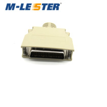 Menleast MDD36 needle core SCSI 36pin shrapnel plastic shell connector HPDB36 public pressure wire welding type