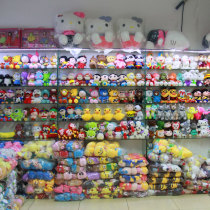 2019 grab doll machine doll Plush toy Muppet doll one dollar coin gift machine doll wholesale manufacturers