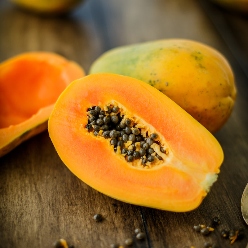 【天猫超市】海南树上熟木瓜 2只装 新鲜水果海南水果