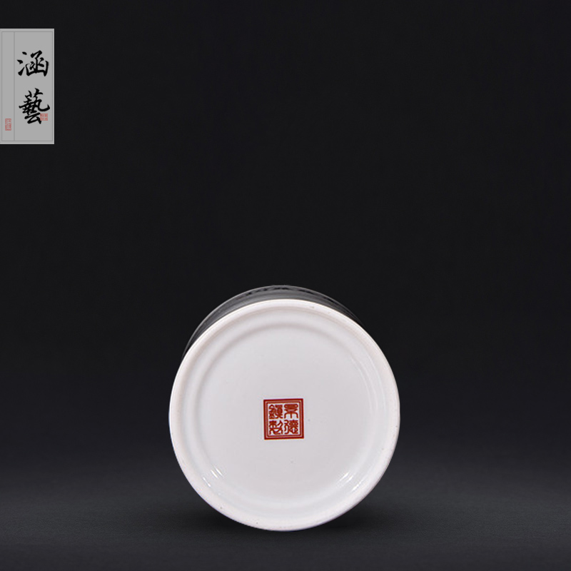 Jingdezhen ceramics powder wariety pen container by patterns of office furnishing articles decoration supplies many marketers optional hair brush pot