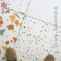 Color terrazzo floor tiles 600x600 all-ceramic whole body antique tiles Kitchen bathroom balcony living room tiles