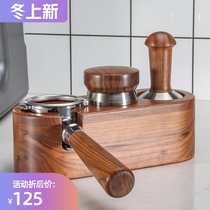 MOJAE Mojia coffee powder Press walnut handle cloth powder 51 53 58mm constant ballast hammer adjustable