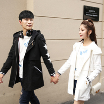 Special couples winter clothing 2020 new trend winter Korean version of Wild coat autumn winter couple windbreaker coat