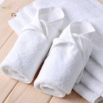 New wholesale cotton 21 white small square towels 40g30 * 30 hotel guesthouse Bath Beauty Little White Towel