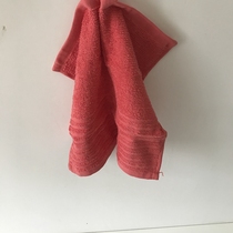 IKEA cotton soft skin-friendly Vogson small square towel towel towel towel light red