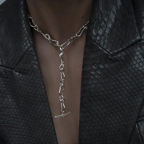 monSecret pattern 925 sterling silver pearl necklace female design sense unique choker retro chicpath