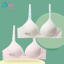 Bai Ling Bai Li girl bra student underwear development bra without steel rim thin styling high school student 91098