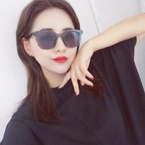 Ma Sichun Jiang Shuying Zhou Tang Hao star with glasses womens square small frame sunglasses transparent sunglasses womens new
