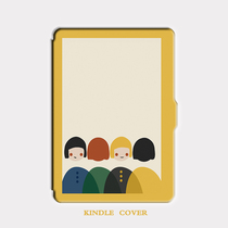 kindle protective case paperwhite4 shell oasis3) 2 leather case voyage ultra-thin youth version set kpw5