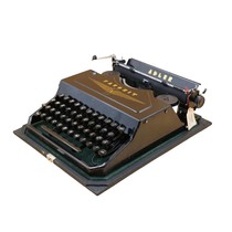 German ADLER antique mechanical English typewriter normal use birthday gift retro collection exhibition