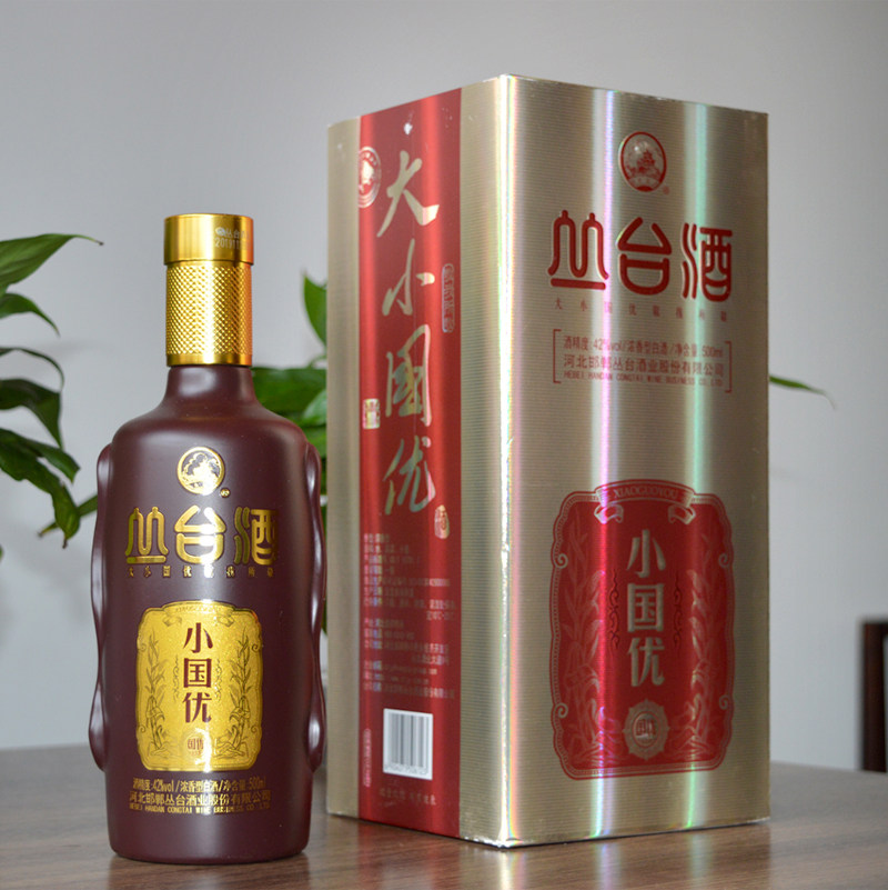 丛台酒小国优42度浓香型白酒整箱500ml*6瓶礼盒装宴请送礼高粱酒