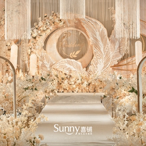 Sunny happy wedding planning designers light and luxurious custom wedding-plums