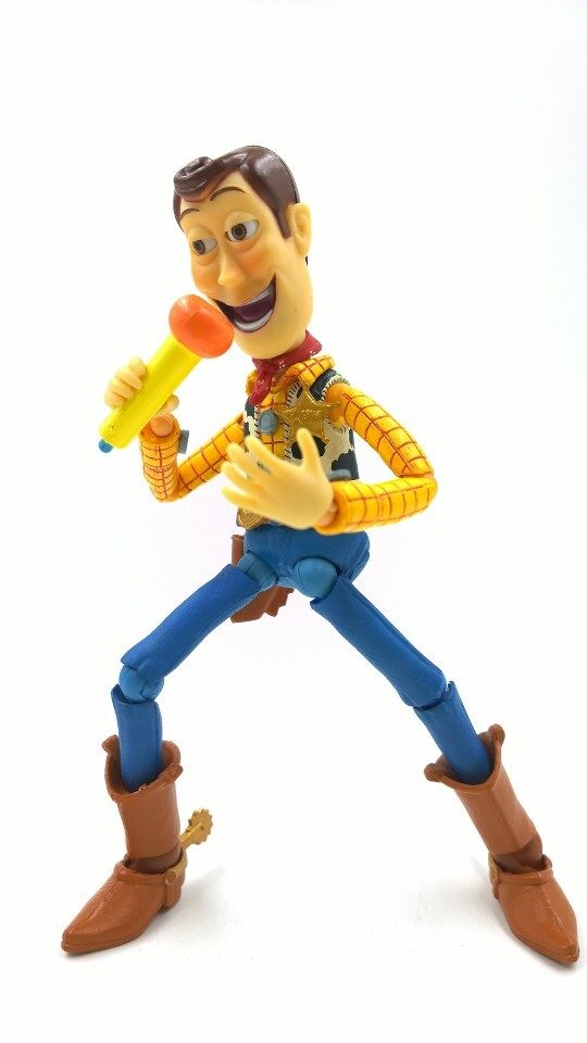 祖国版海洋堂 特摄山口式010胡迪猥琐脸可动手办模型公仔玩偶现货