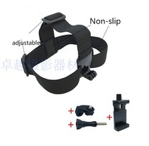 Wearing mobile phone fixed shooting bracket multifunction video live video clip head with chest strap buckle type accessory