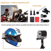 Riding Helmet Bracket For Gopro8 7 6 Accessories DJI Sports Camera Motorcycle Chin Shooting Set