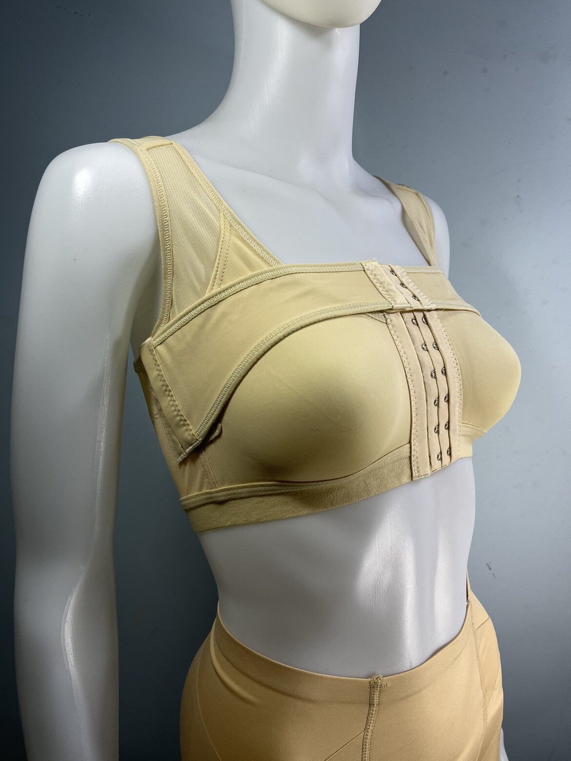 隆胸术后假体固定专用内衣塑形束乳带胸托丰胸压力绷带束胸塑身衣