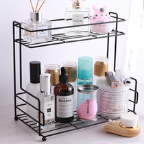 Cosmetics storage box rack desktop finishing rack skin care products mask storage rack student dormitory storage artifact