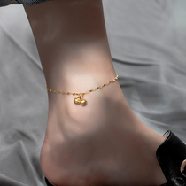 Small Bell Foot Chain Woman 2021 New Tide 18k Gold Advanced Sensual Ankle Chain Titanium Steel Foot Chain Women Accessories Not To Fall