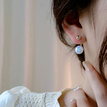 The new tide of the new tide design in 2022 is high luxury luxury with the earrings of the female Xia Yi pearl earrings