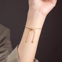 Snake Bone Bracelet Women 2021 New Ins Small Crowddesign Superior Sense Brief Titanium Steel Gas Quality Light Luxury Accessories Tide