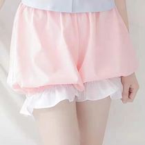 Japanese cute tower defense light ice cream leggings soft sister pumpkin safety pants cosplay bloomers