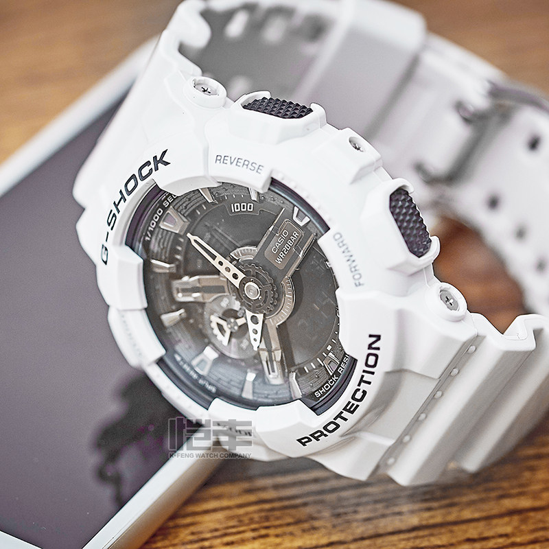 卡西欧casio手表男奥利奥g-shock系列多功能潮流运动男表110gw